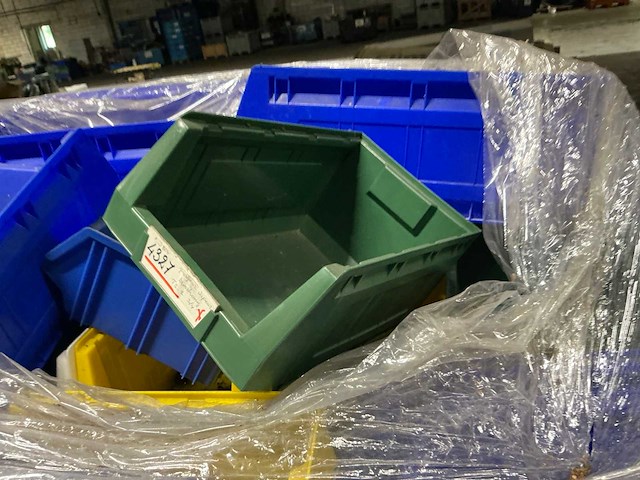 Partij kunststof voorraadbakjes - afbeelding 4 van  5
