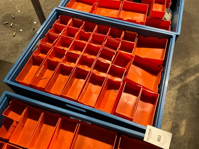 Partij kunststof voorraadbakjes - afbeelding 4 van  5