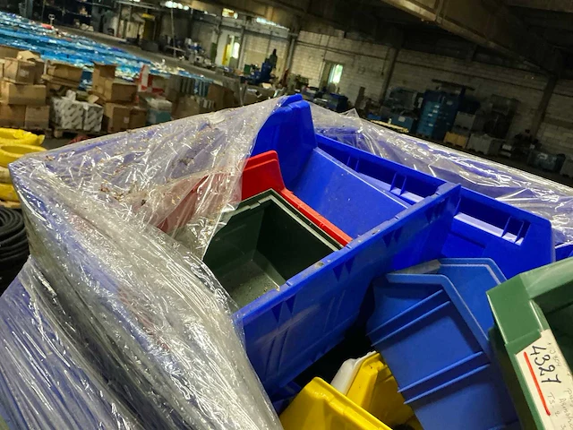 Partij kunststof voorraadbakjes - afbeelding 5 van  5