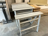 Partij ladders en schildersbokken - afbeelding 1 van  10