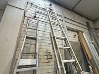 Partij ladders en schildersbokken - afbeelding 1 van  4