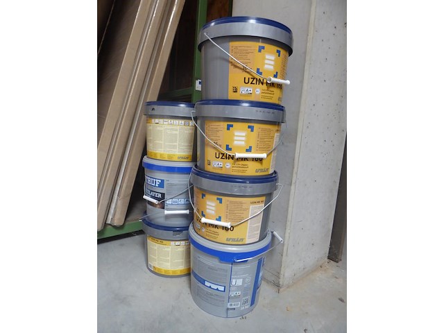 Partij laminaat/parket + lijm - afbeelding 4 van  7