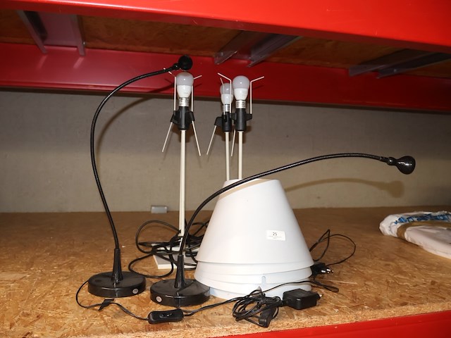 Partij lampen (x6) - afbeelding 1 van  3