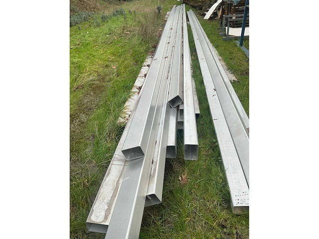 Partij lange aluminium kokers - afbeelding 3 van  6