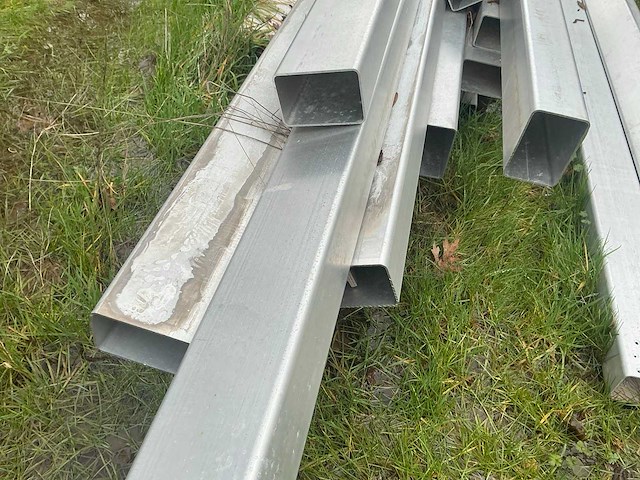 Partij lange aluminium kokers - afbeelding 4 van  6