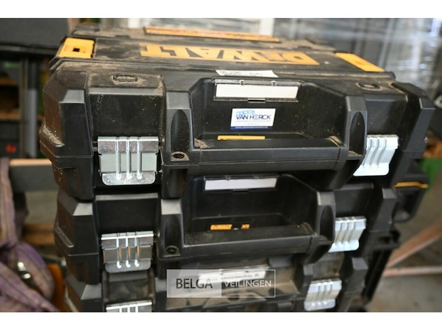 Partij lege dewalt koffers (7x) - afbeelding 2 van  2
