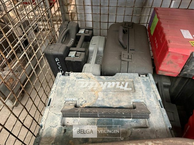 Partij lege gereedschapskoffer - afbeelding 2 van  3