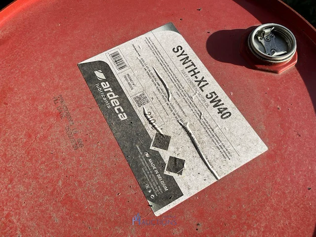 Partij lege kunststoffen en metalen vaten - afbeelding 5 van  7