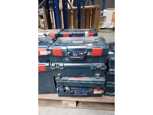 Partij lege werkkoffers bosh - afbeelding 3 van  5
