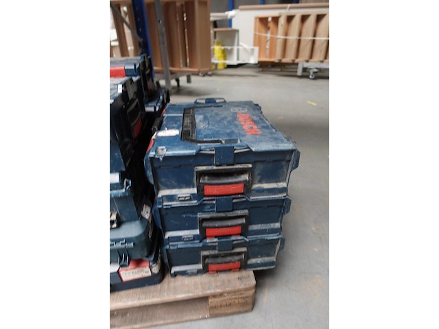 Partij lege werkkoffers bosh - afbeelding 4 van  5