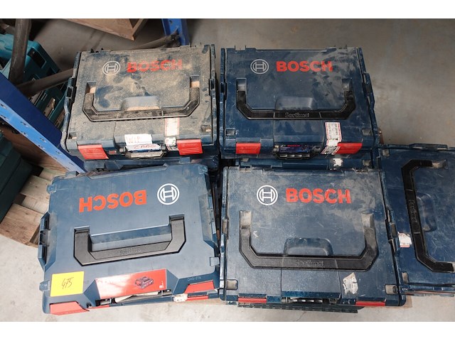 Partij lege werkkoffers bosh - afbeelding 5 van  5