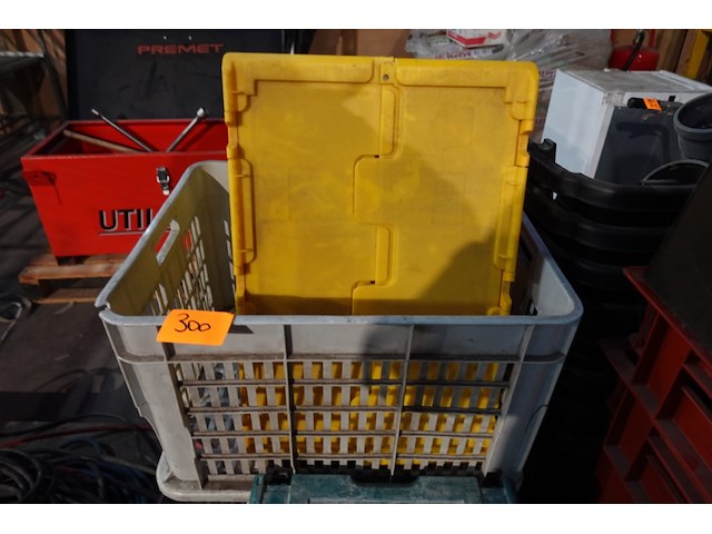 Partij lege werkkoffers & grijpbakken - afbeelding 2 van  4