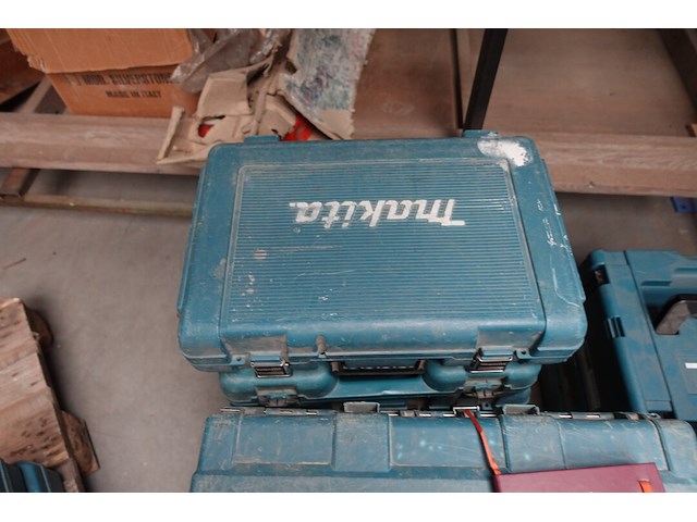 Partij lege werkkoffers makita - afbeelding 5 van  6