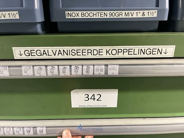 Partij leidingkoppelingen en fittingen - afbeelding 15 van  92