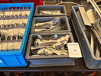 Partij lepels, vorken en messen