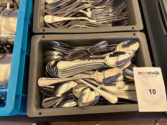 Partij lepels, vorken en messen - afbeelding 2 van  4