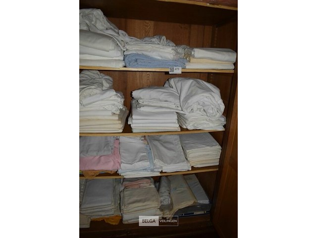 Partij linnen lakens - afbeelding 1 van  5