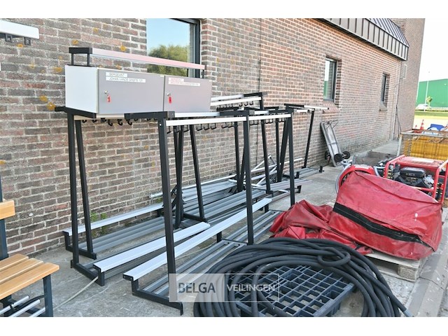 Partij lockerkasten met onderstel - afbeelding 6 van  11