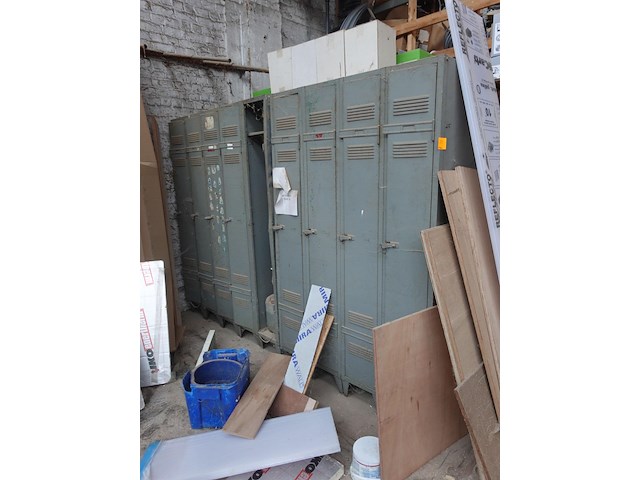 Partij lockerkasten - afbeelding 2 van  6
