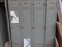 Partij lockerkasten - afbeelding 4 van  6