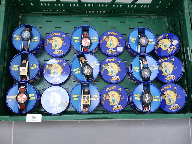 Partij looney tunes horloge - afbeelding 1 van  3