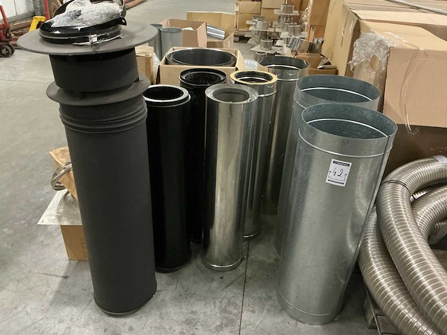 Partij luchtkanalen en toebehoren - afbeelding 12 van  24