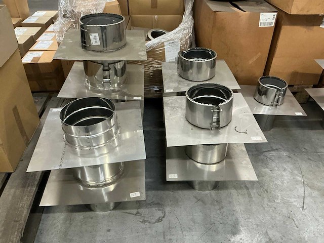 Partij luchtkanalen en toebehoren - afbeelding 20 van  24