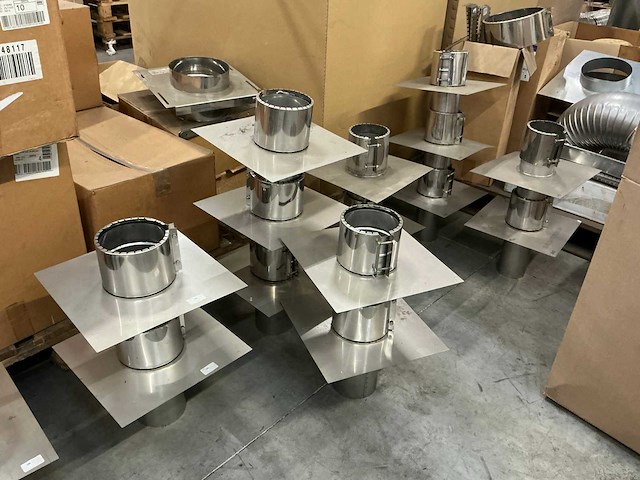 Partij luchtkanalen en toebehoren - afbeelding 21 van  24