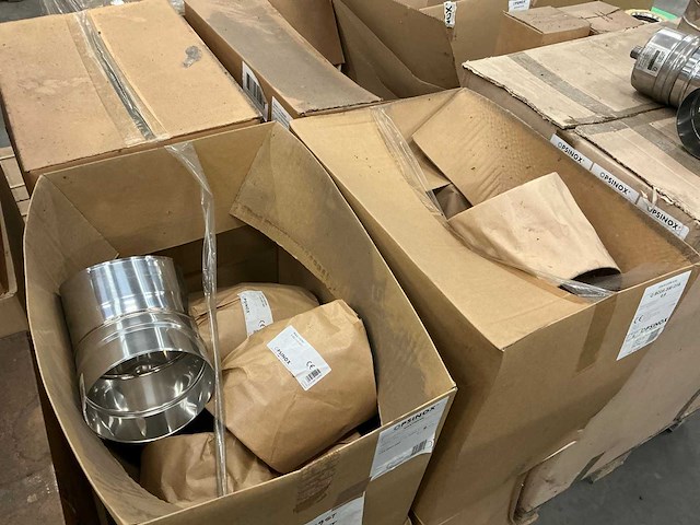 Partij luchtkanalen en toebehoren - afbeelding 4 van  22