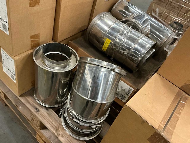 Partij luchtkanalen en toebehoren - afbeelding 12 van  22