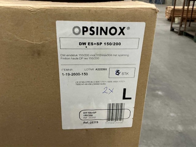 Partij luchtkanalen en toebehoren - afbeelding 19 van  22