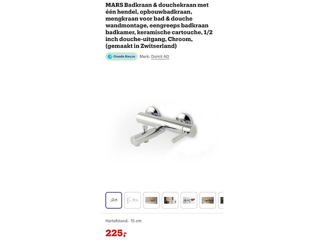 Partij luxe badkranen & douchekranen 421 stuks ter waarde van €75.000 - afbeelding 2 van  27