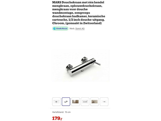 Partij luxe badkranen & douchekranen 421 stuks ter waarde van €75.000 - afbeelding 4 van  27