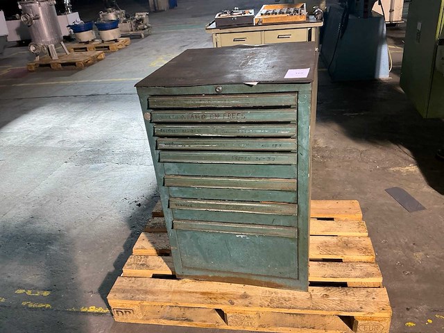 Partij machine onderdelen, gereedschappen en accessoires - afbeelding 1 van  10