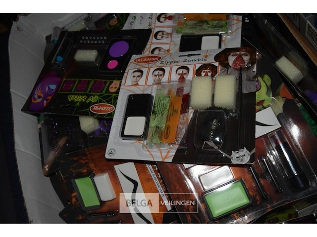 Partij make up halloween - afbeelding 3 van  3