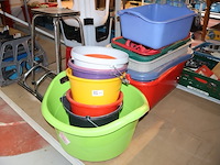 Partij manden & emmers (x11) - afbeelding 1 van  5