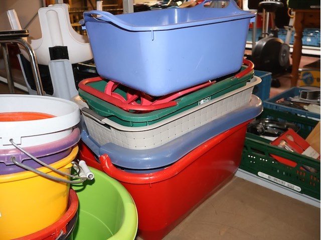 Partij manden & emmers (x11) - afbeelding 2 van  5