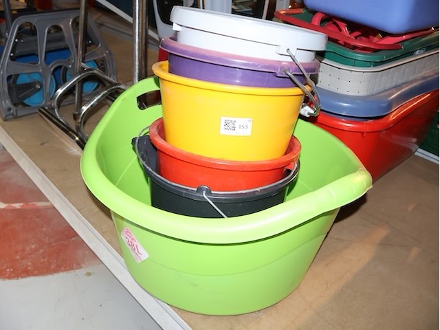 Partij manden & emmers (x11) - afbeelding 3 van  5