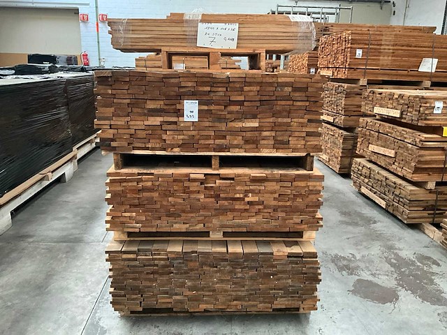 Partij massief franse eik - afbeelding 2 van  8