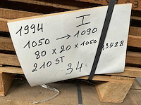 Partij massief franse eik - afbeelding 7 van  8