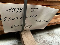 Partij massief franse eik - afbeelding 4 van  12