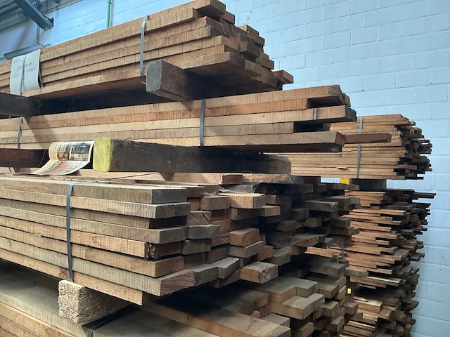 Partij massief franse eik - afbeelding 7 van  12