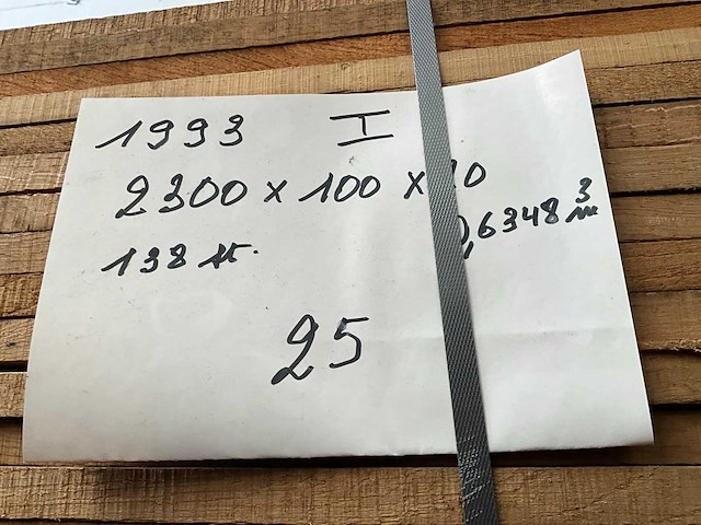 Partij massief franse eik - afbeelding 6 van  9