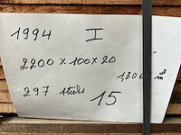 Partij massief franse eik - afbeelding 7 van  9