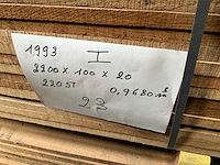 Partij massief franse eik - afbeelding 8 van  9