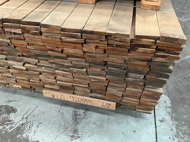 Partij massief franse eik - afbeelding 4 van  6