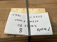 Partij massief franse eik - afbeelding 5 van  6