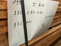 Partij massief franse eik - afbeelding 5 van  7