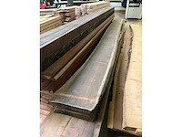 Partij massief perenhout - diverse boolplanken (7x) - afbeelding 3 van  3
