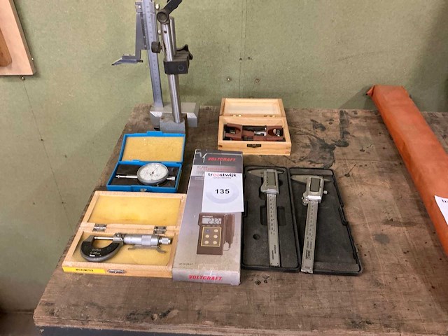 Partij meet- en precisiegereedschap - afbeelding 1 van  8